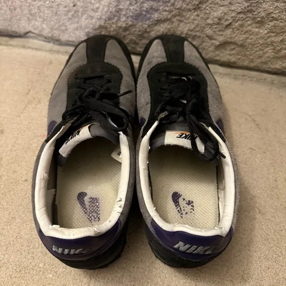 Nike Oregon Waffle Retro Sneakers 2008 Gray Black Purple Rare Vintage Men’s - Picture 4 of 10